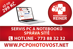 Leták PC Pohoovost - servis pc, notebooků a správa sítě